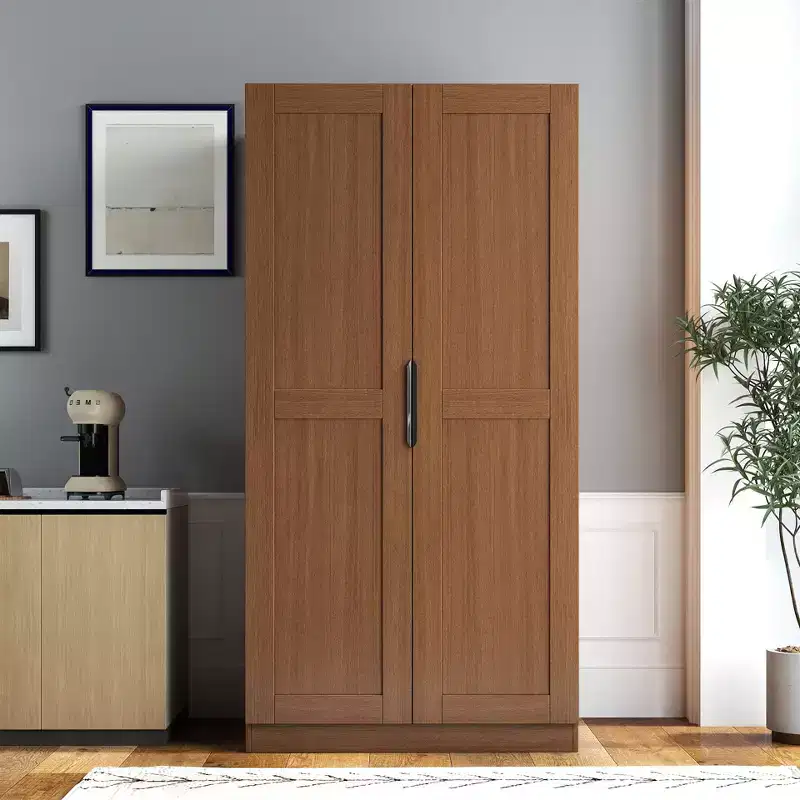63in Kitchen Pantry, Freestanding Buffet Cupboards Sideboard with Doors & Shelves for Living Room Dinning Room