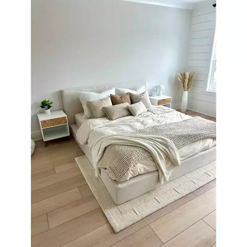 Herringbone Wood Cabinet