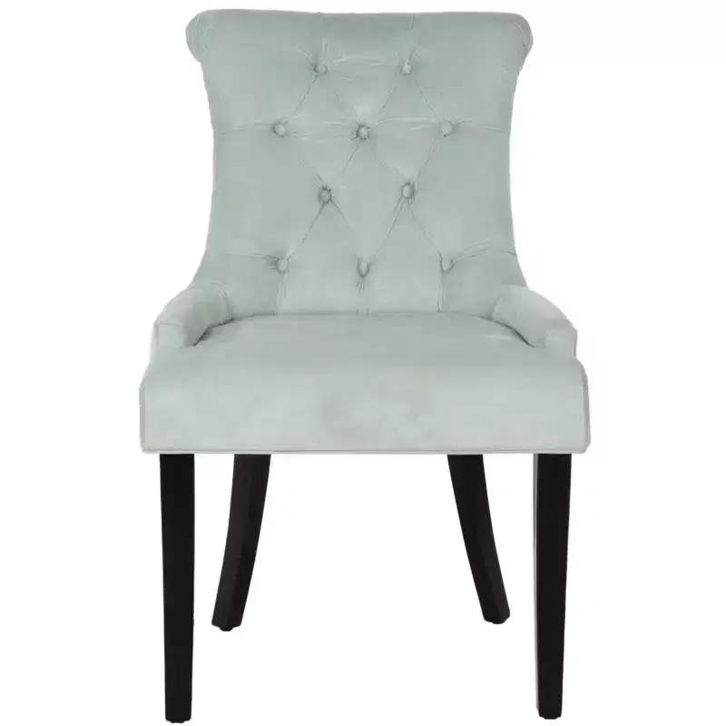Bowie 20 Tufted Side Chair (Set of 2) - MCR4712 - Black - Safavieh Couture