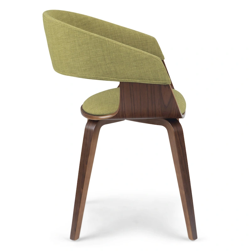 WYNDENHALL Calinda Mid Century Modern Bentwood Single Dining Chair - 20.5w x 21.7d x 30.9h