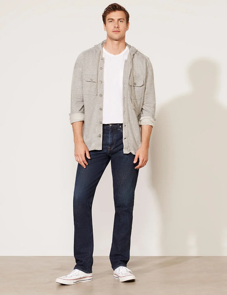 Hooded Shirt Jacket