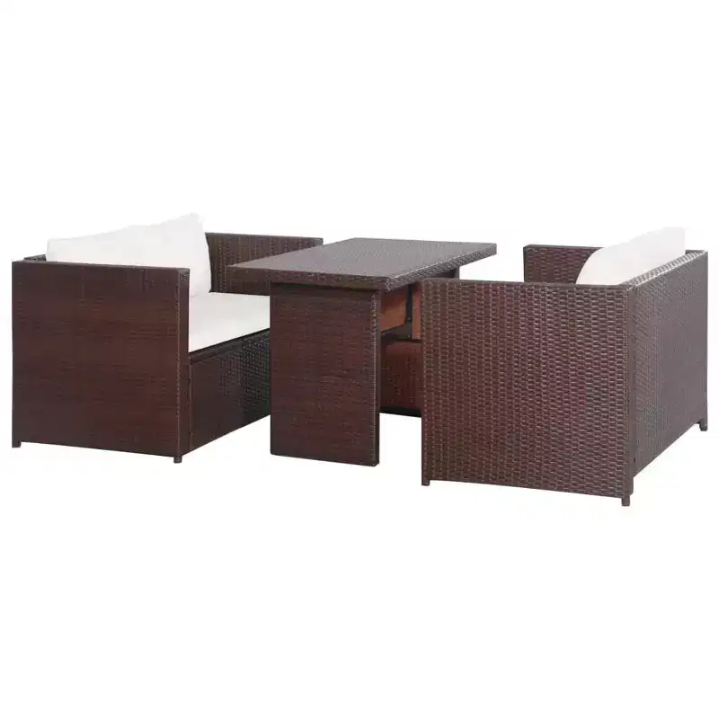 vidaXL Garden Lounge Set with Cushions in Different Colors