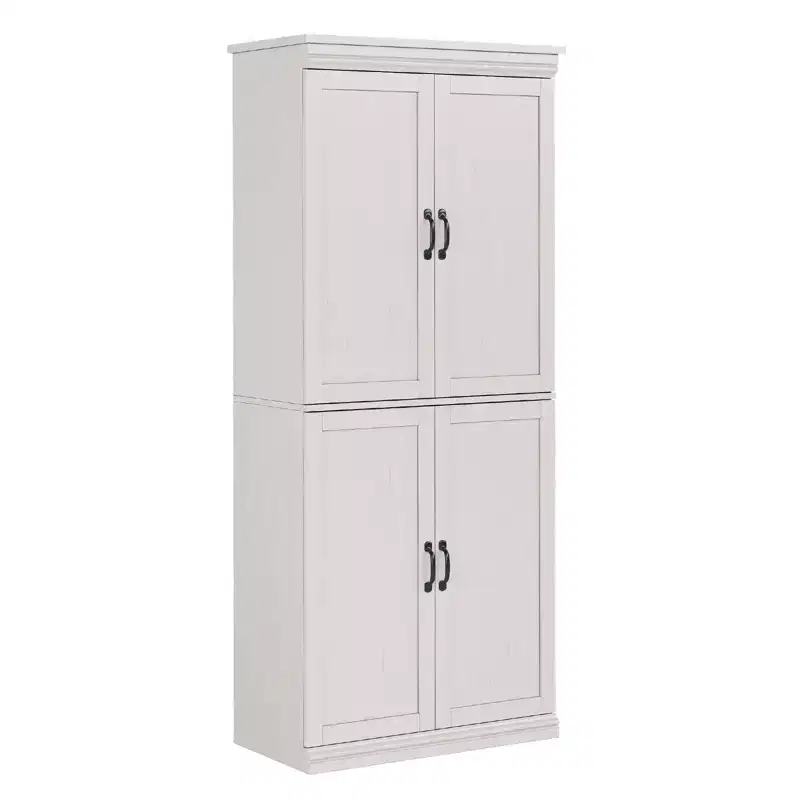 Freestanding Kitchen Pantry Storage Cabinet, 70 in Cupboard with Doors and Adjustable Shelves