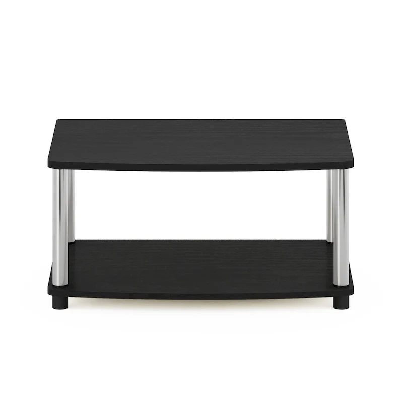 Furinno Turn-N-Tube No Tools 2-Tier Elevated TV Stands
