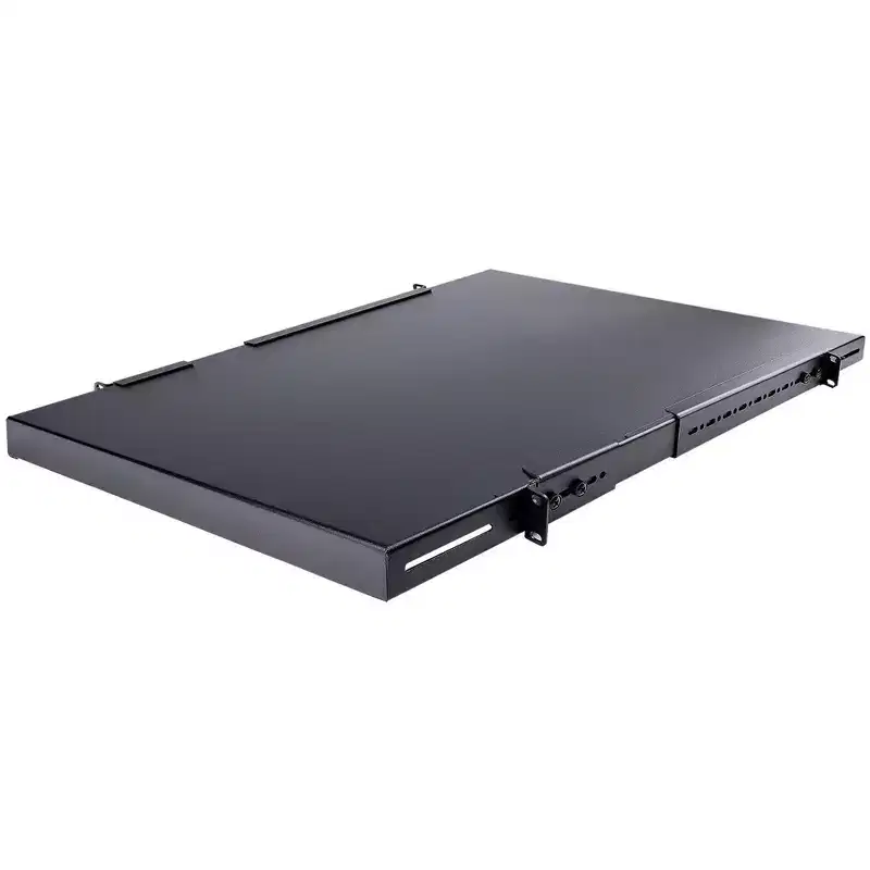 StarTech.com Heavy Duty 1U Rack Mount Shelf - Adjustable Depth - Model ADJSHELFHD