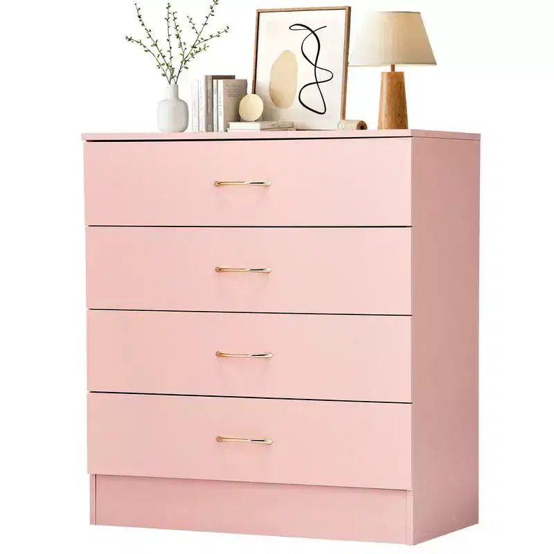 25.98In. W 4 Drawer Dresser