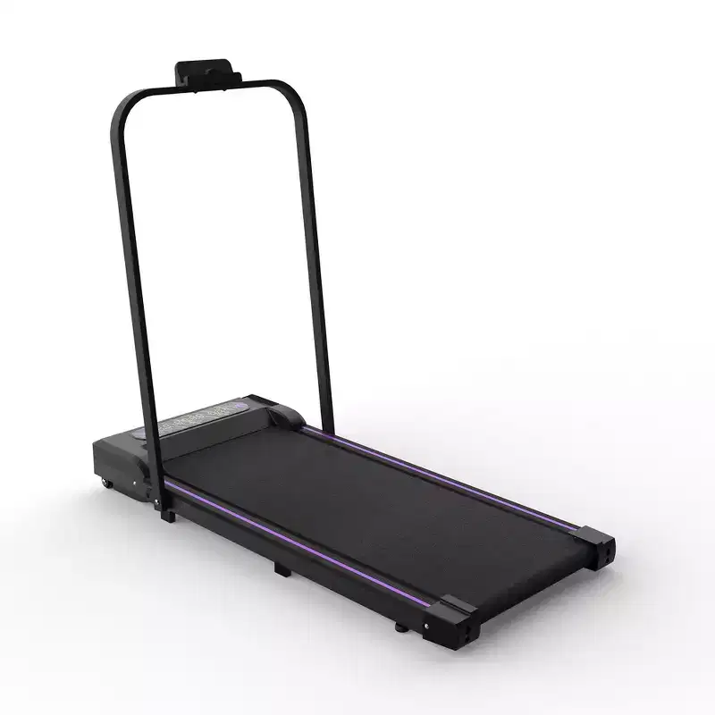 Whisen 2 in 1 Foldable Treadmills, Under Desk Treadmill, Home Exercise Walking Pad, Walking Jogging Machine with Handle Bar
