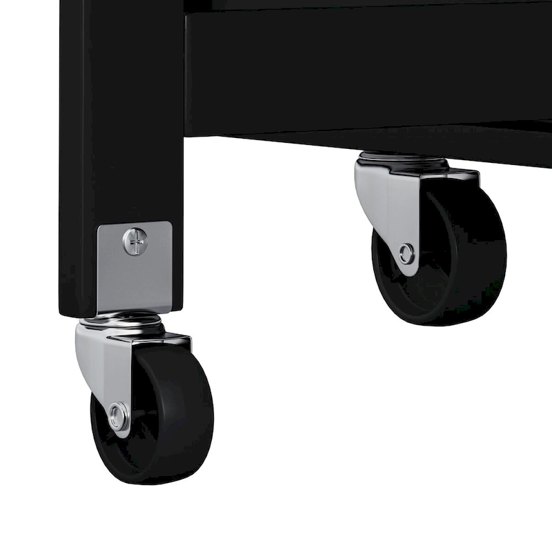 Multi-Functional Kitchen Island Cart with Spice Rack, Towel Holder, Wine Rack, and Foldable Rubberwood Table Top