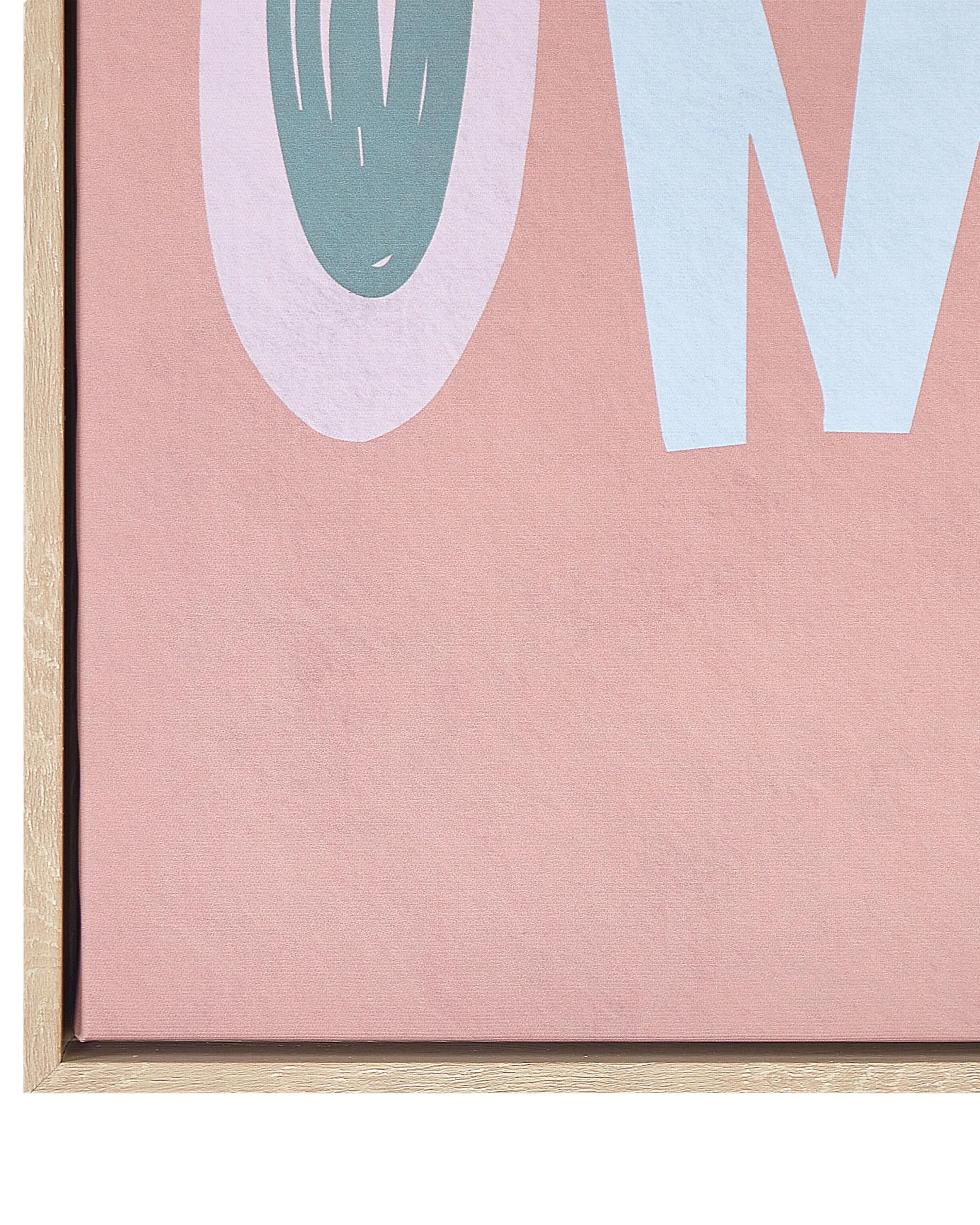 Stampa su tela Motivo per bambini 63x63 cm Rosa