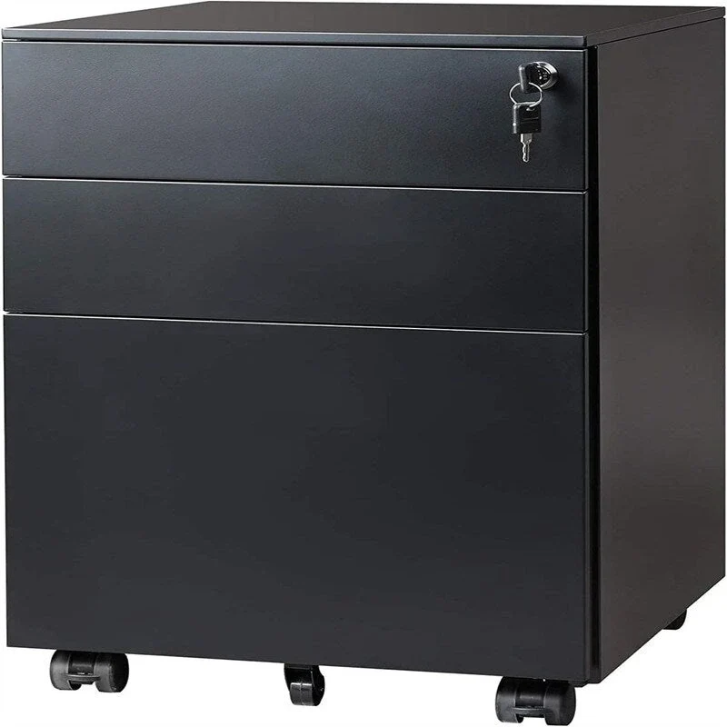 3 Drawer Rolling Pedestal Under Desk