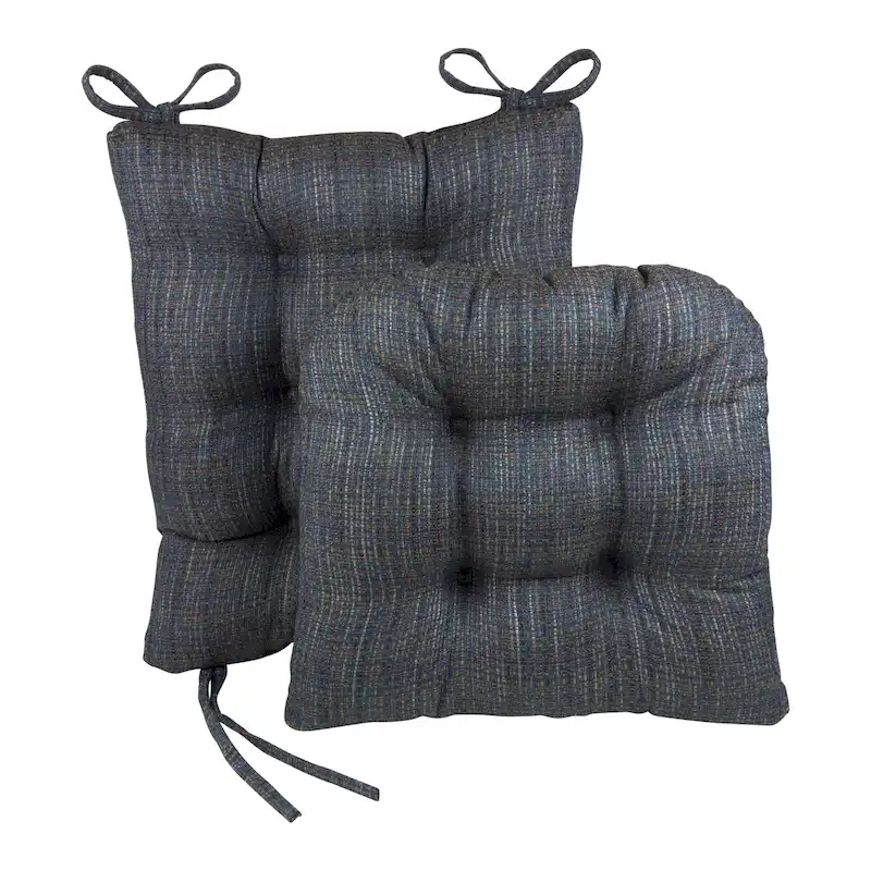 Denim Universal Rocker Chair Cushion Set