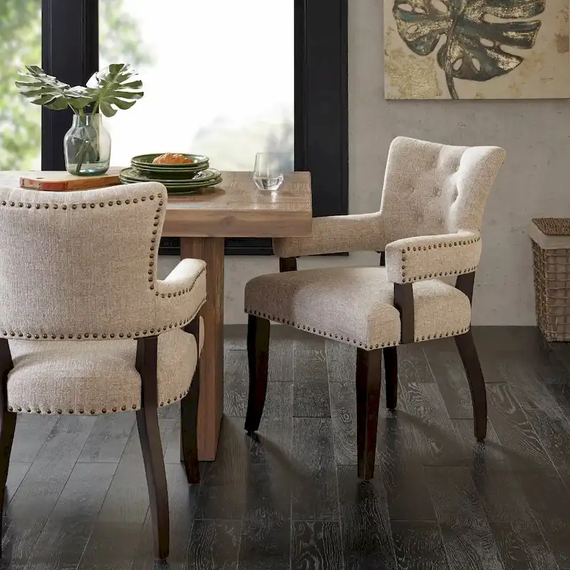 Cream/ Morocco Dining Arm Chair
