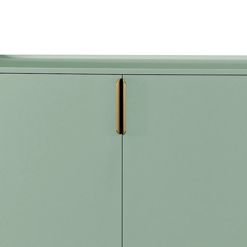 Classic Wooden Sideboard with Solid Rubberwood Legs