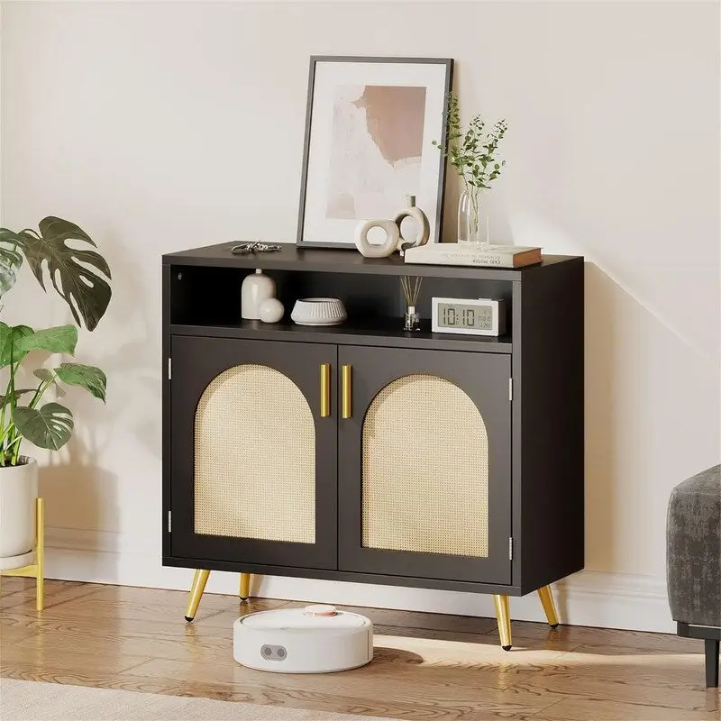 Buffet Sideboard Cabinet - 13.78D x 31.49W x 29.53H