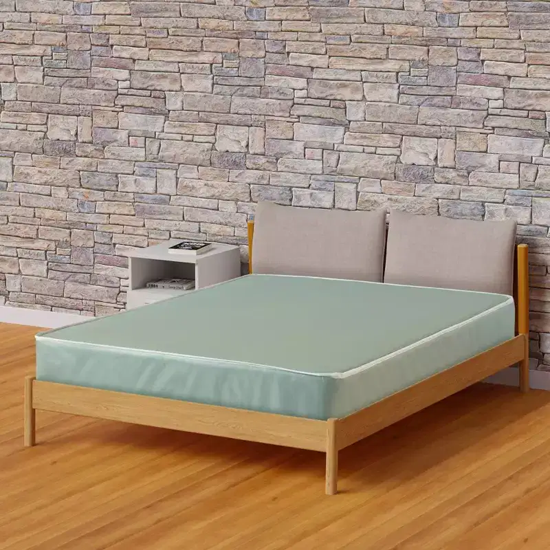 Continental Sleep, 9-Inch Vinyl Medium Tight Top Water Proof Pocket Coil Hybrid Mattress