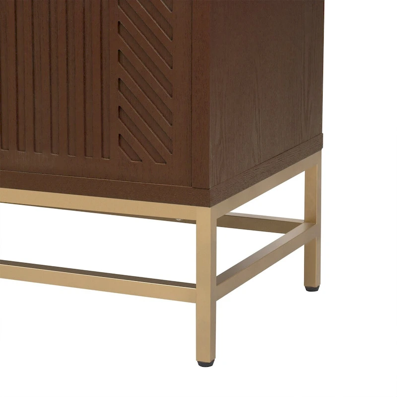 Retro Style Sideboard with Adjustable Shelves