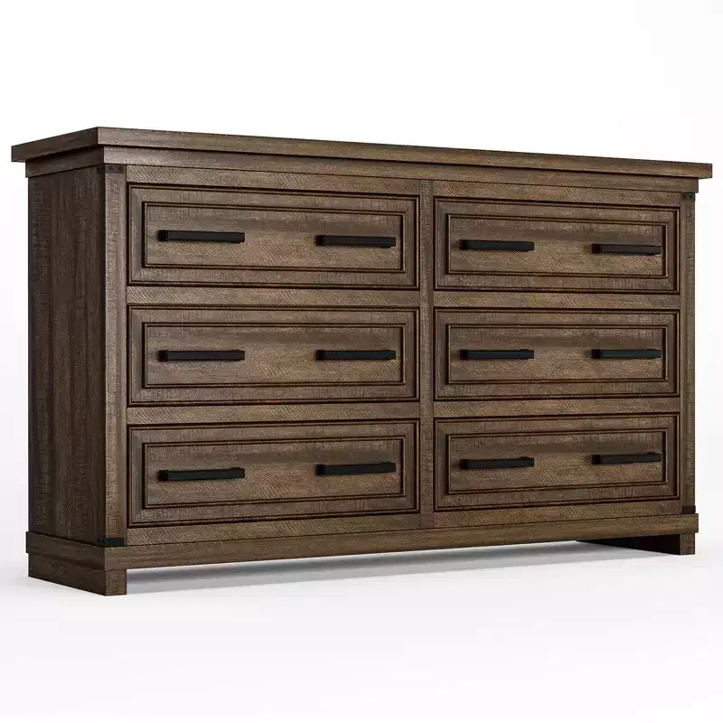 Farmhouse 6/8 Drawer Dresser for Bedroom, 55
