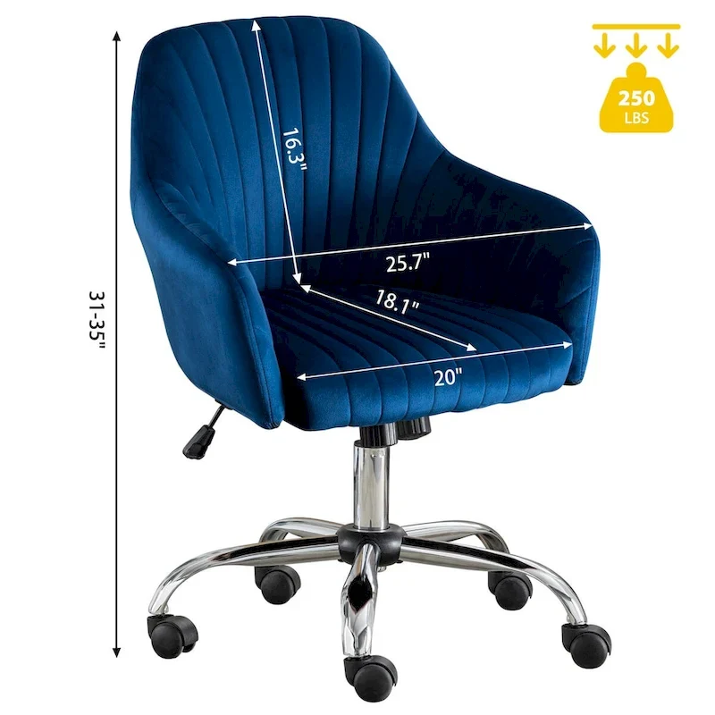 GEITIN Modern Leisure Office Chair with Adjustable Height