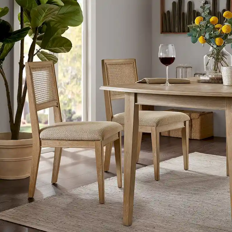 Farmhouse Style Dining Chair Side Chair Kitchen Chairs Set of 2