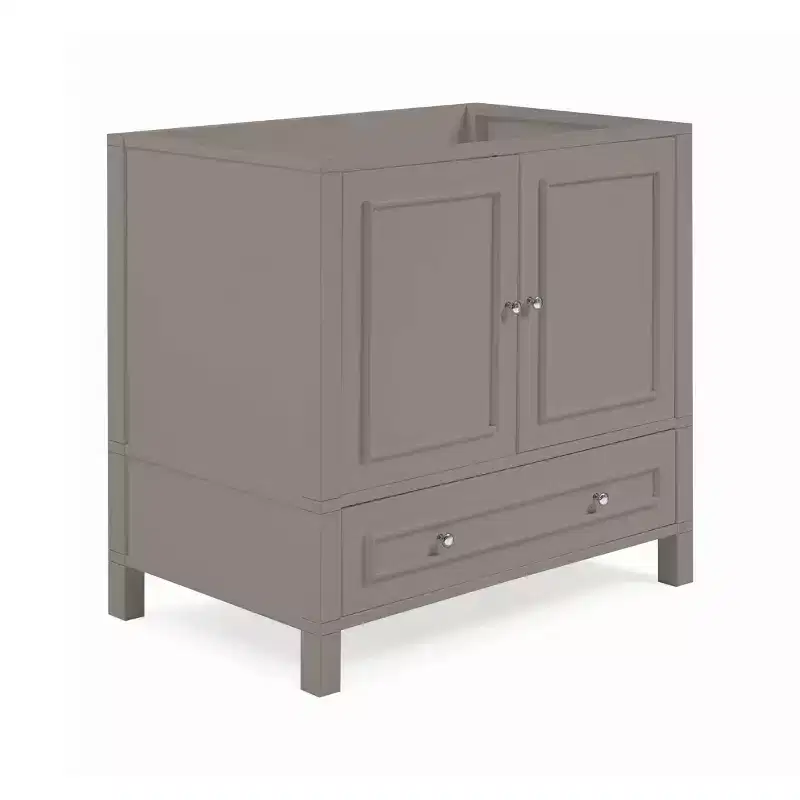 36" Williamsburg Vanity Cabinet Gray - Alaterre Furniture