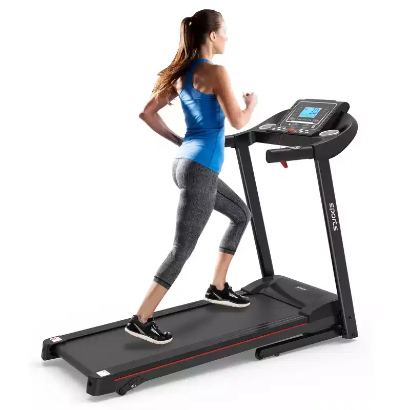 Foldable Home Treadmill with Manual Incline, 5 Display and 250 LB Capacity