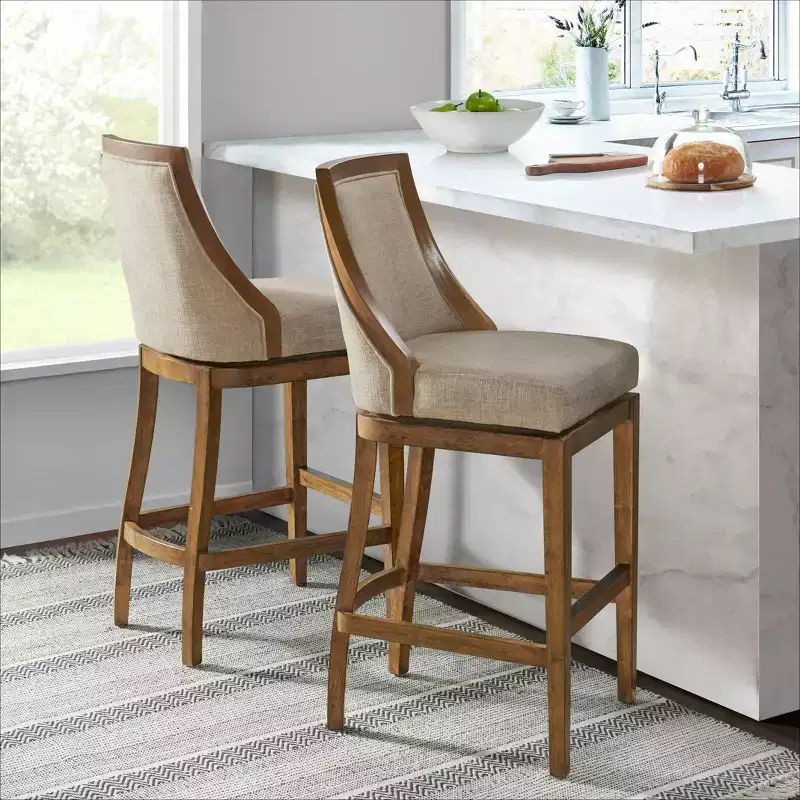 Bar Height Stools with Back