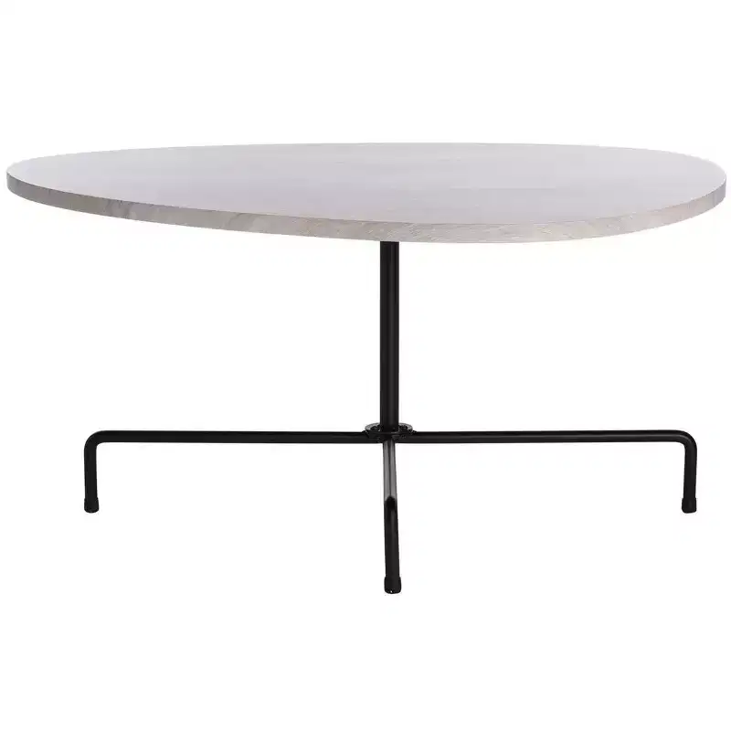 Berlin Tripod Coffee Table, Modern Accent Table with Tripod Legs
