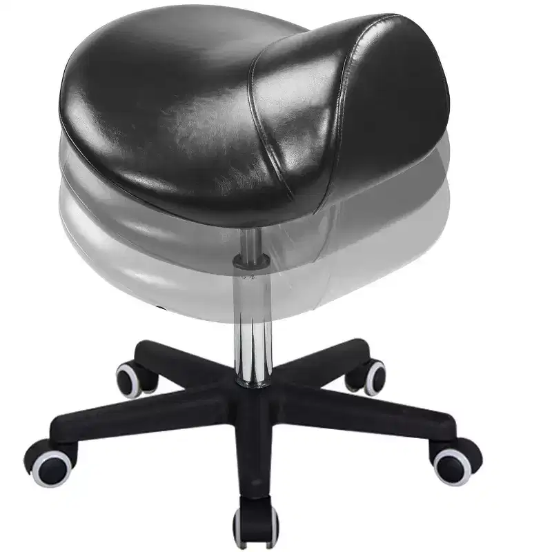 Ergonomic Swivel Saddle Stool