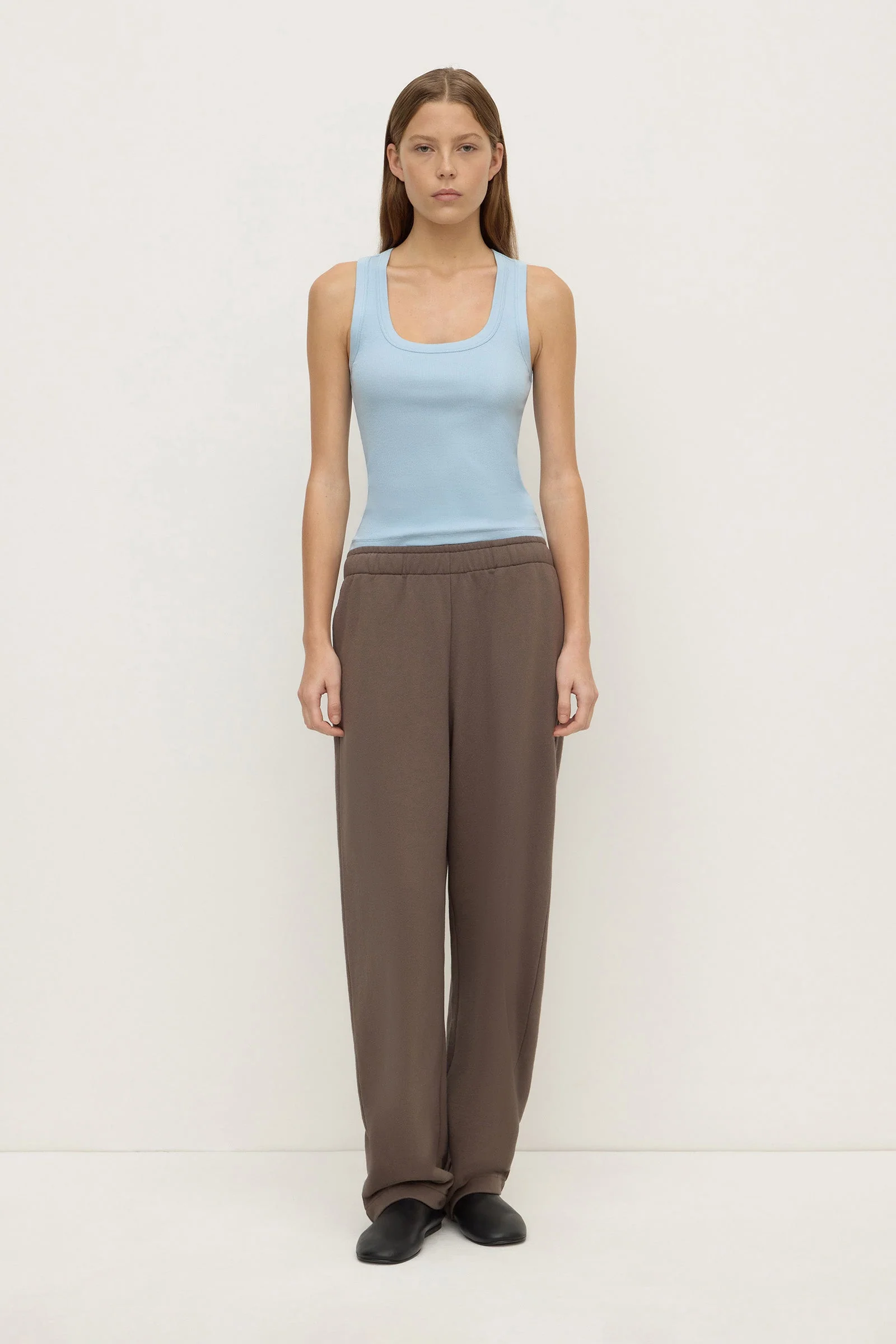 Scoop Neck Rib Tank
