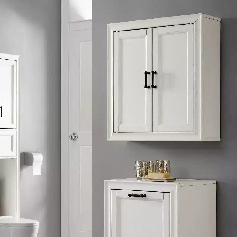Crosley Tara Wall Mounted Storage Cabinet White