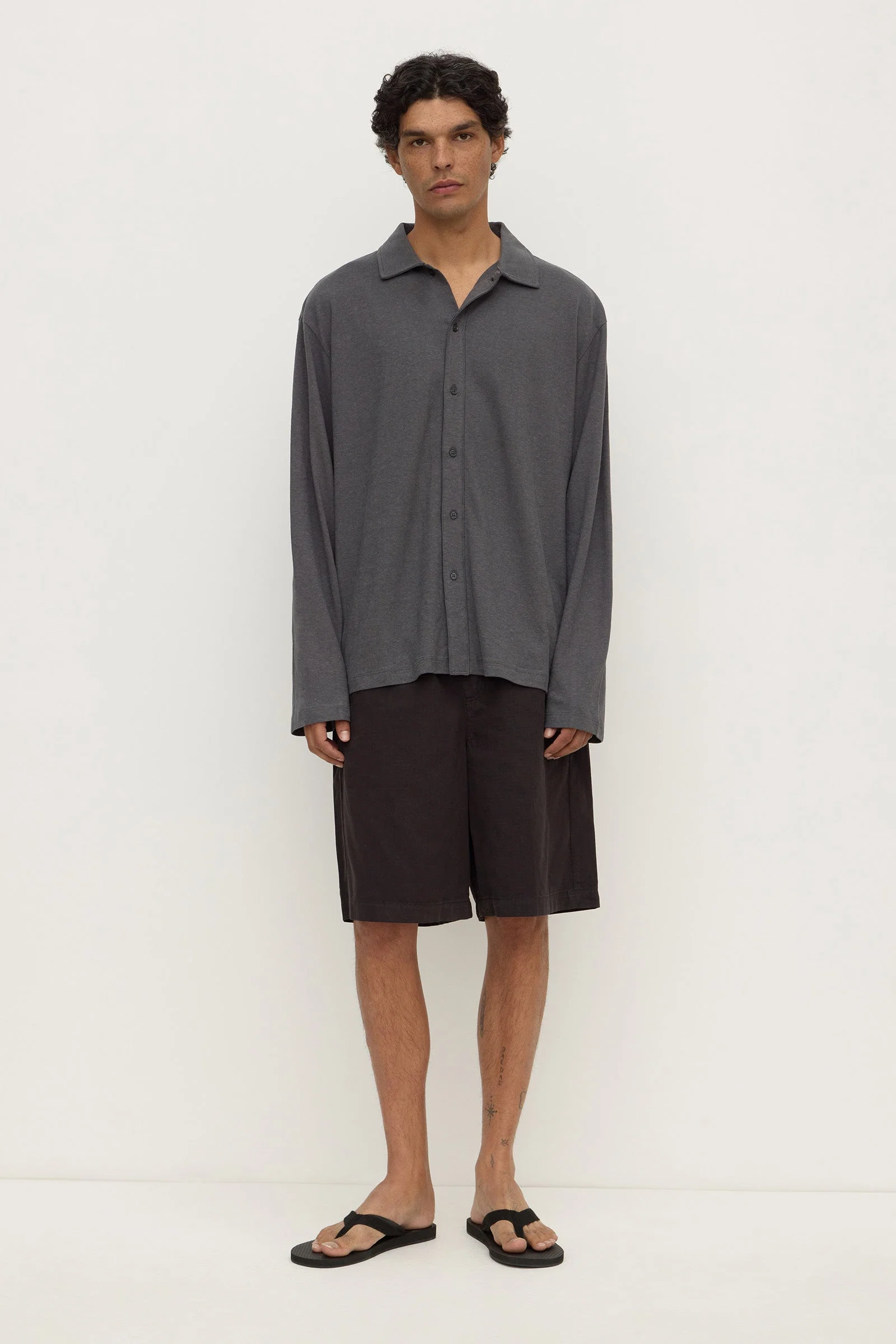Hemp Cotton Jersey Shirt