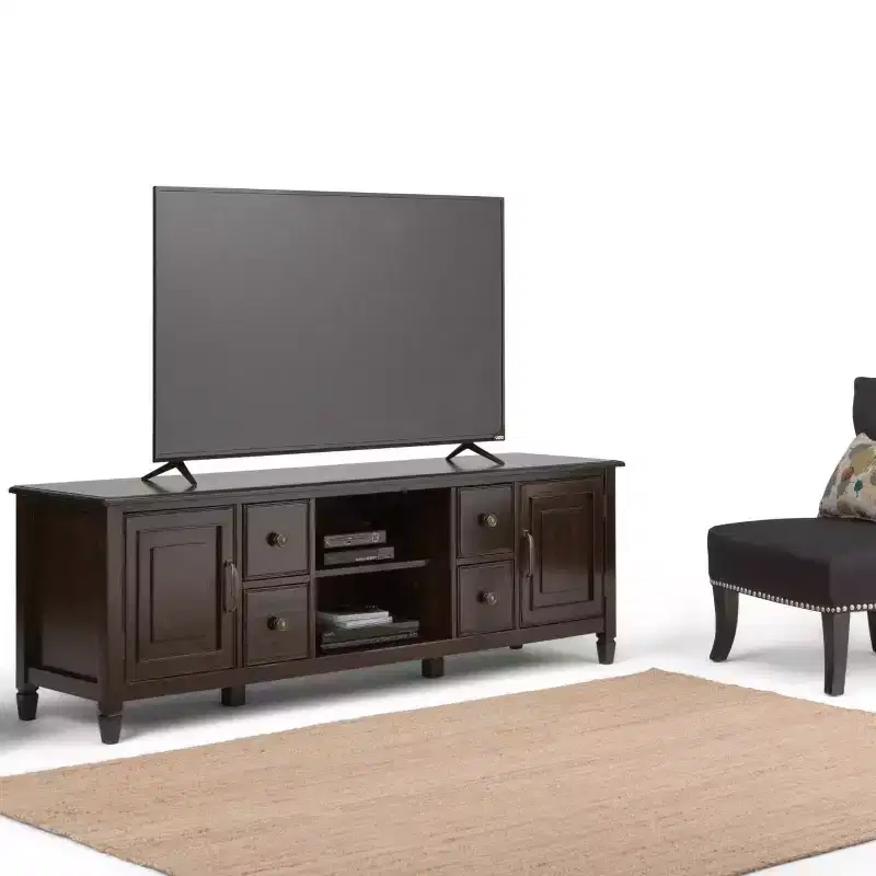 72 Hampshire Wide TV Stand for TVs up to 80
