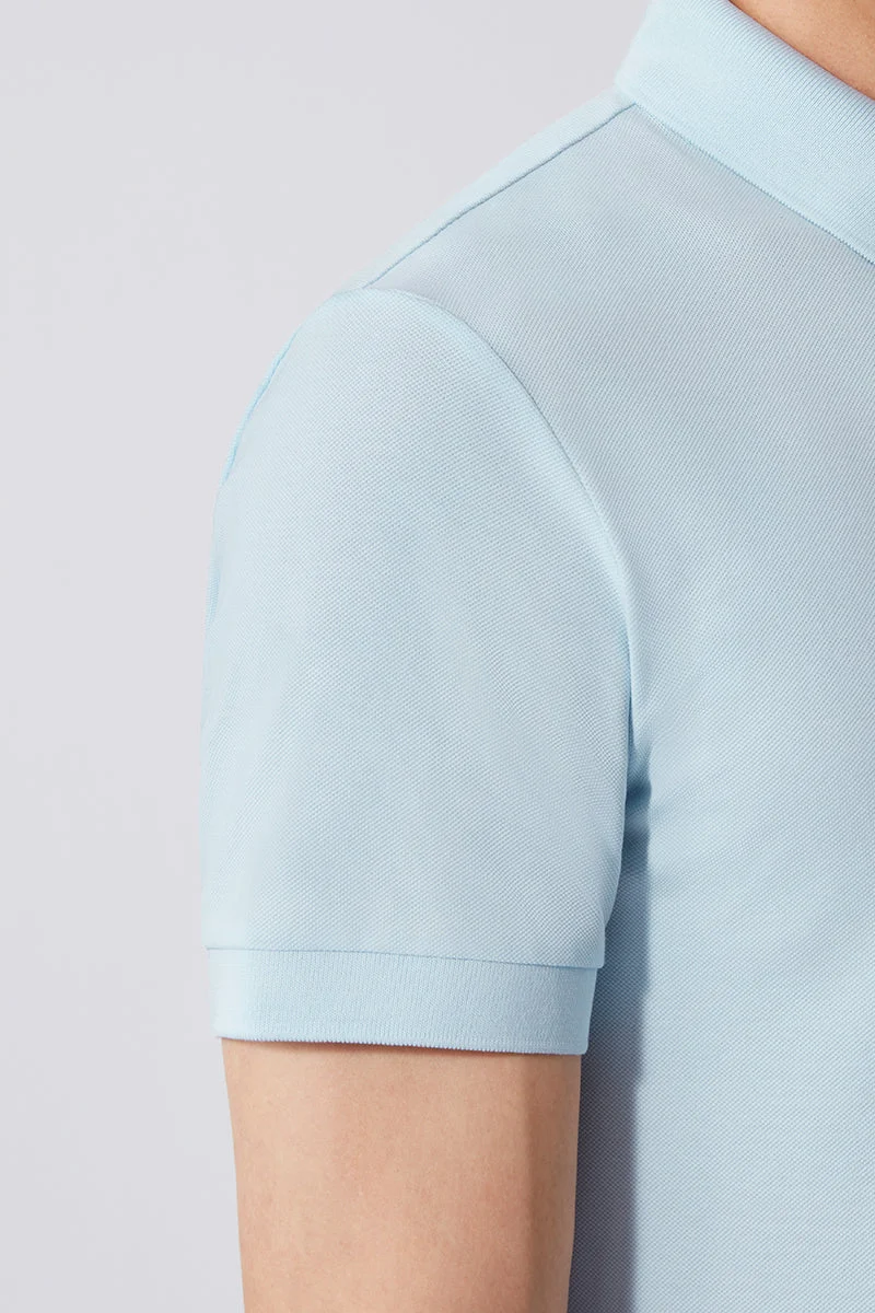Pique Polo – Light Blue