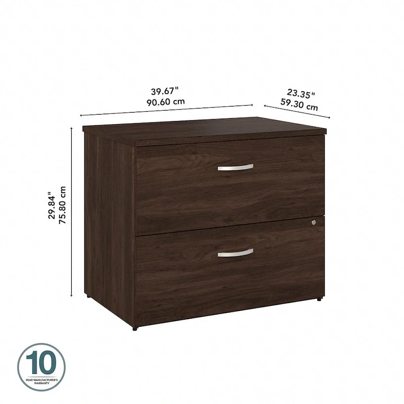 Hybrid 2 Drawer Lateral File Cabinet by