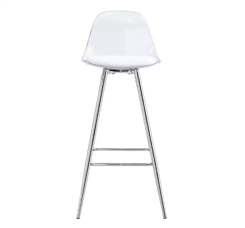 Modern Comfort Upholstered Bar Stool with Metal Legs, Stylish Design for Dining Room/Kitchen/Patio/Living Room,