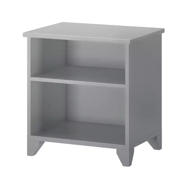 Plank+Beam Solid Wood Nightstand with Shelves