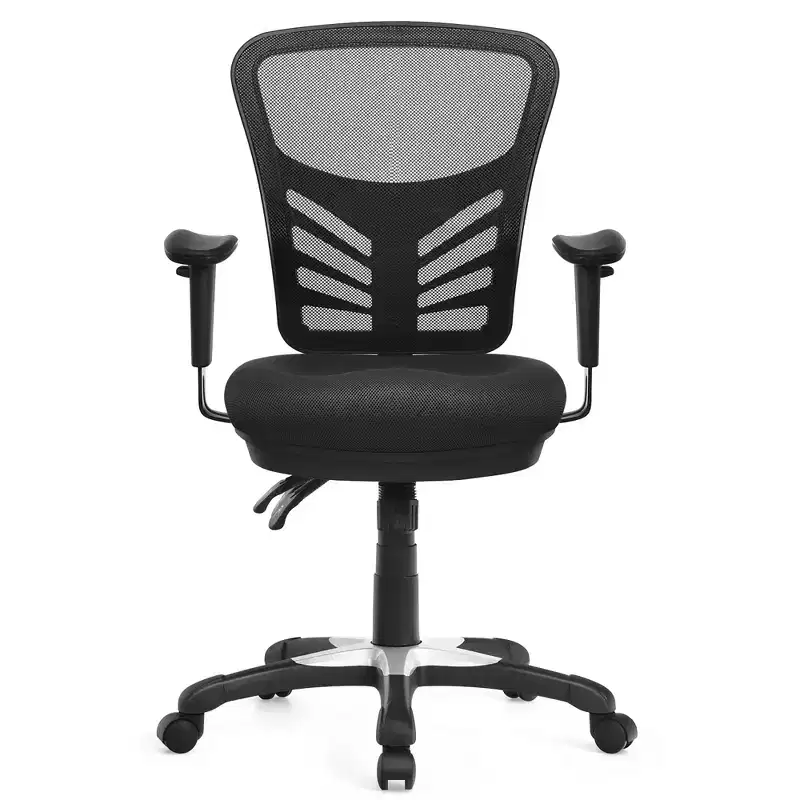 Mesh Office Chair 3-Paddle Computer Desk Chair with Adjustable Seat