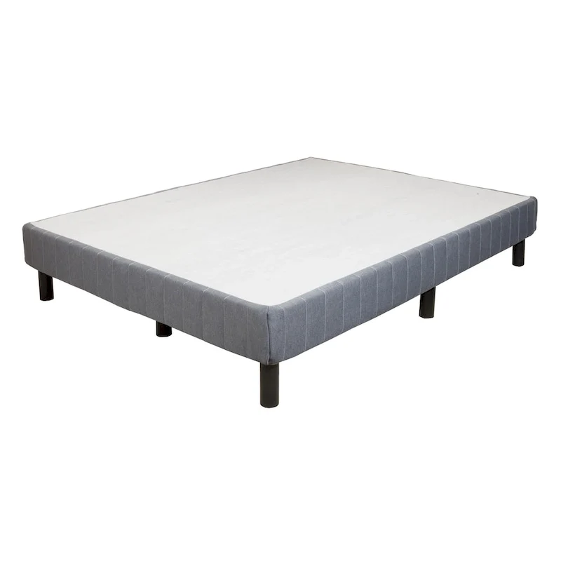 Hollywood Bed Frame Full Enforce Platform Base and Metal Box Spring