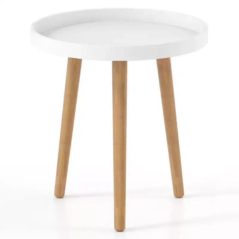 Costway Round Side Table Sofa Coffee End Accent Table Nightstand Home Furniture