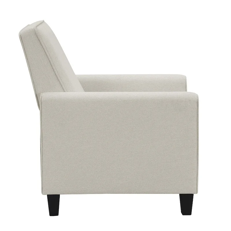 Traditional Fabric Welted Padded Recliner Chair