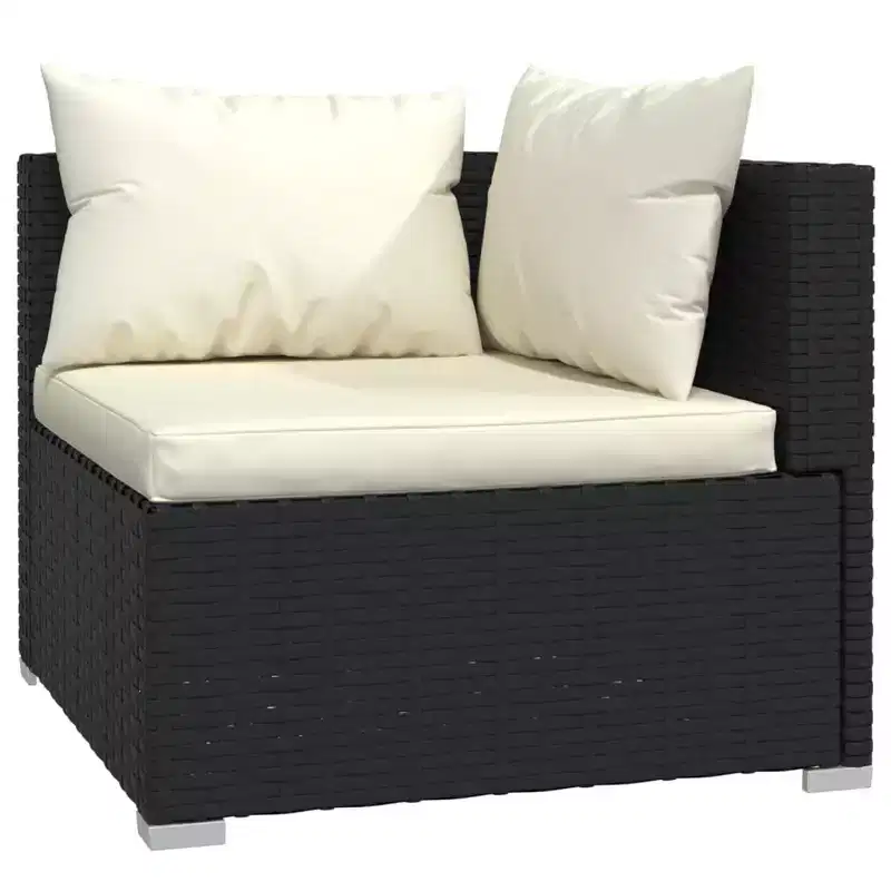 vidaXL Garden Lounge Set PE rattan Large Modular