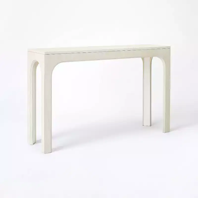 Thetford Console Table — Gray, Wood Veneer, 48