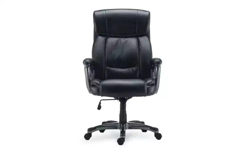 Alera Alera Egino Big and Tall Chair, Supports Up to 400 lb, Black Seat/Back, Black Base