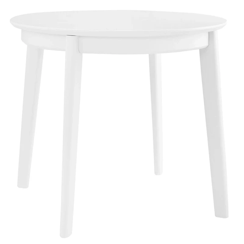 Atle Round Table in Matte Black