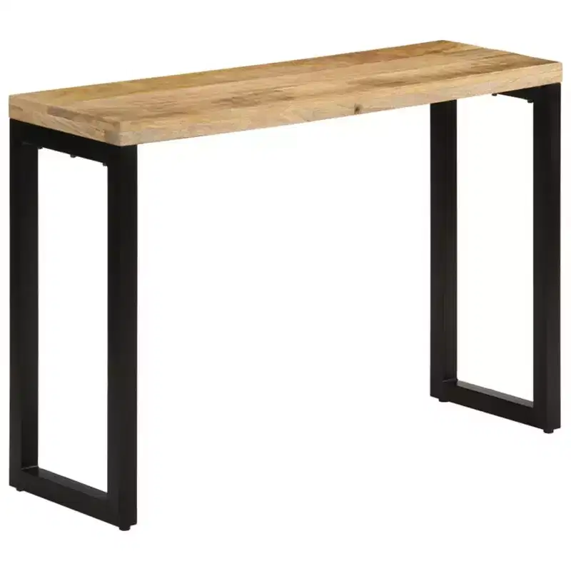 Console Table Entryway Side Table for Living Room Hallway Solid Wood - 43.3