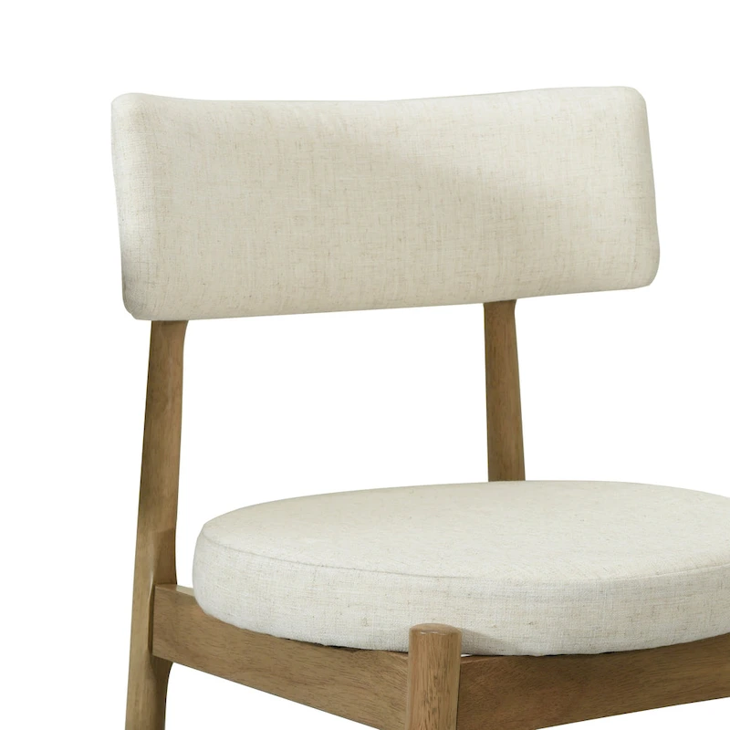 Lumen Dining Chairs Rubberwood (Set of 2 ) by Christopher Knight Home