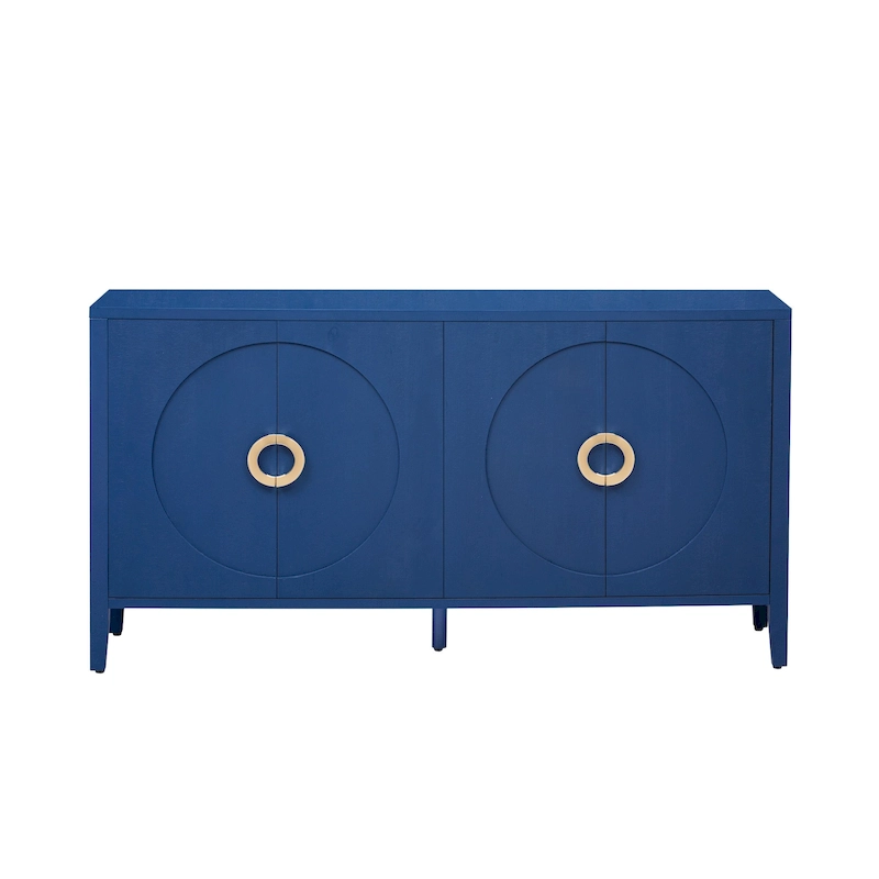 Sophisticated Fir Veneer Cabinet with Textured Finish