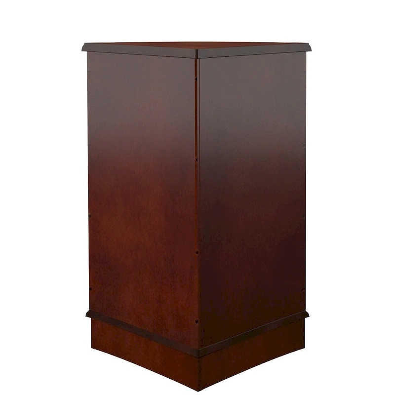 HomeRoots 23 Dark Brown Standard Accent Cabinet - 22.75