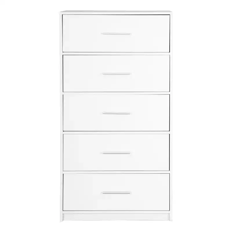 Okak Modern 5/6/8-Drawer Dresser Featuring Large Fabric Drawers Water-Resistant Wooden Top for Display, Perfect for Organizing in Small Rooms