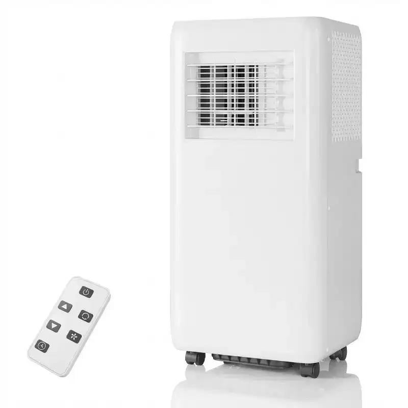 10k BTU Portable AC Unit 4-in-1 Free Standing Cooling Dehumidifier Fan Air Cooler Quiet Night Mode Eco Flow Fan Remote Window Kit